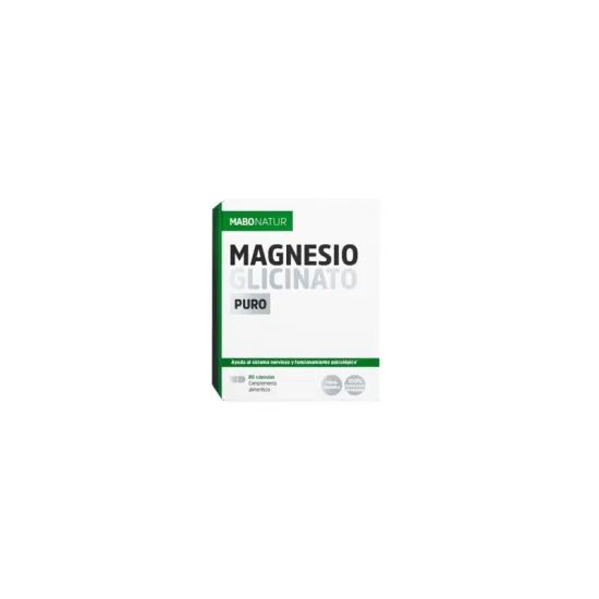 Mabo Magnesio Glicinato Puro 80 cápsulas