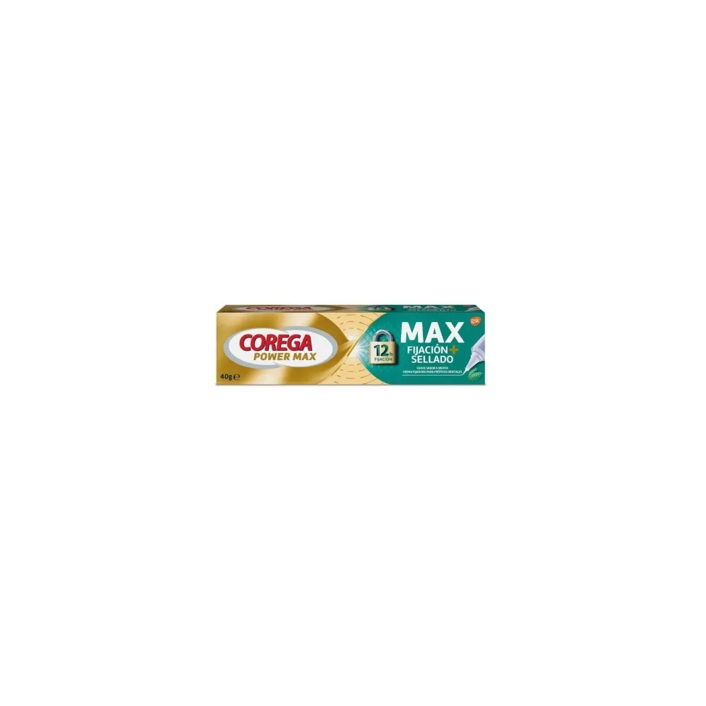 Corega Max Fijación Sabor Menta 40 g | Comprar al mejor precio