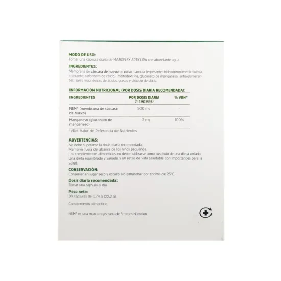 Mabo Maboflex Articura 30 cápsulas | Comprar al mejor precio