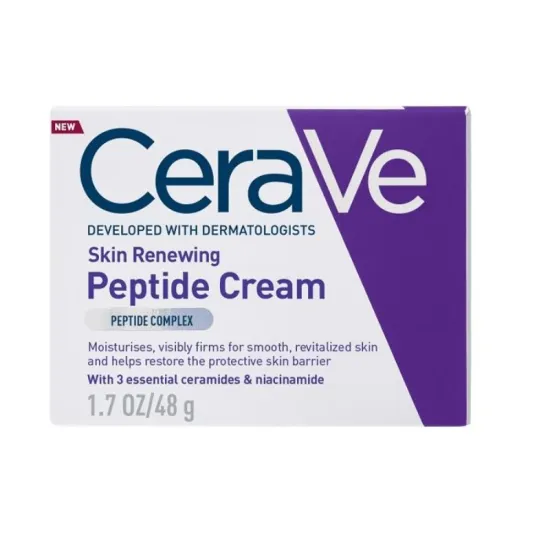 CeraVe Crema Noche Péptidos 48 g envase