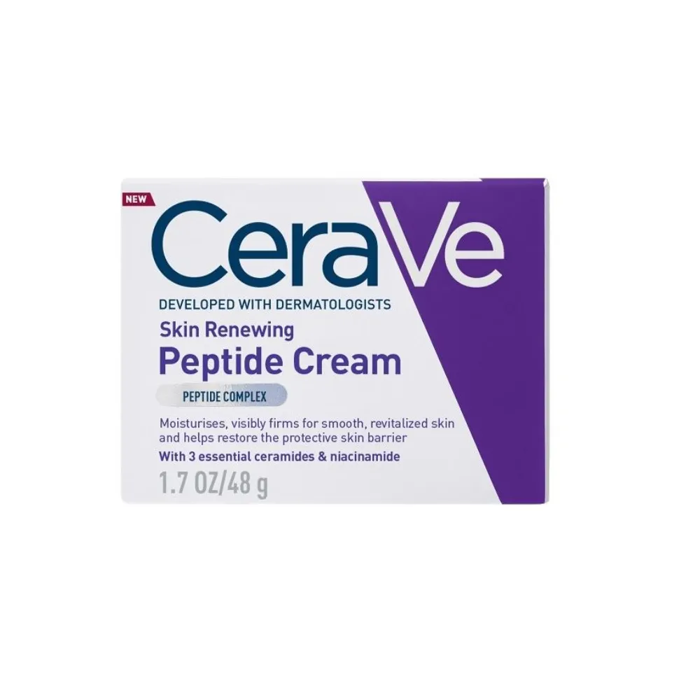 CeraVe Crema Noche Péptidos 48 g envase