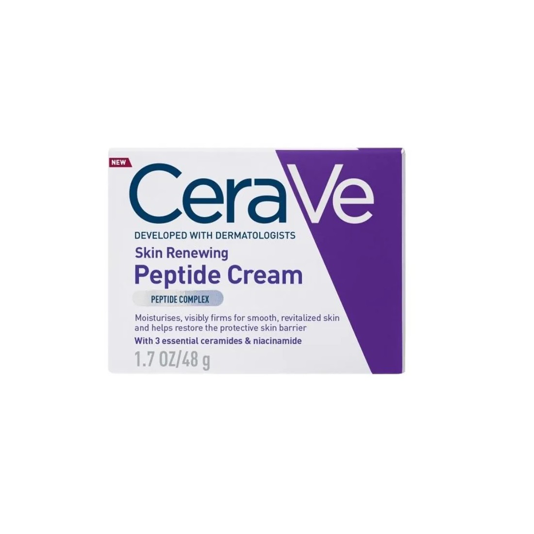 CeraVe Crema Noche Péptidos 48 g envase