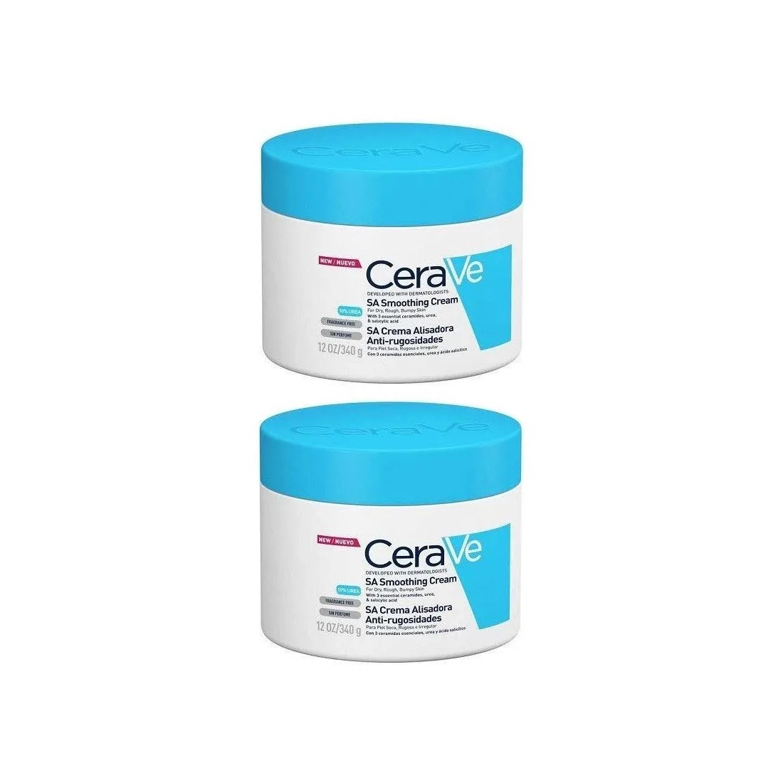 CeraVe Crema Alisadora Anti-rugosidades Duplo 2x340g