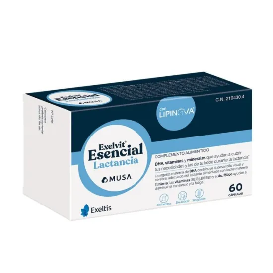 Exelvit Esencial Lactancia 60 Cápsulas