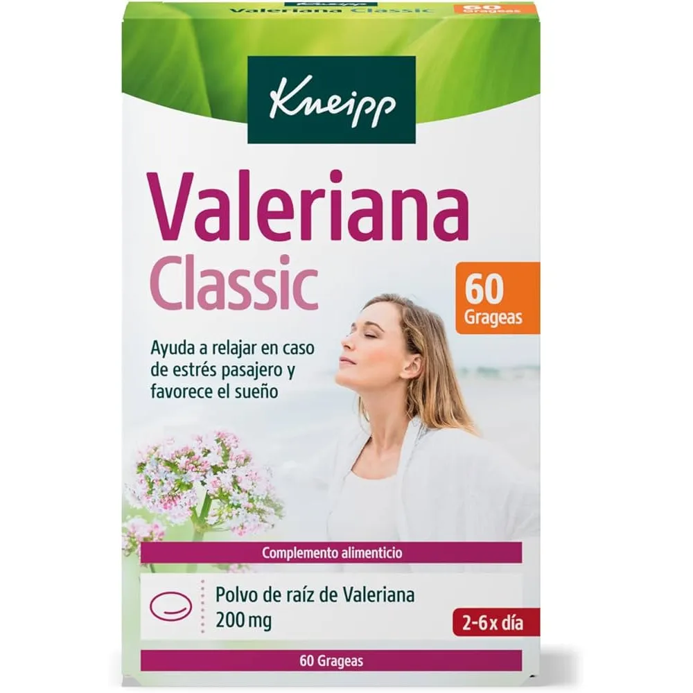 Kneipp Valeriana Classic 60 Grageas
