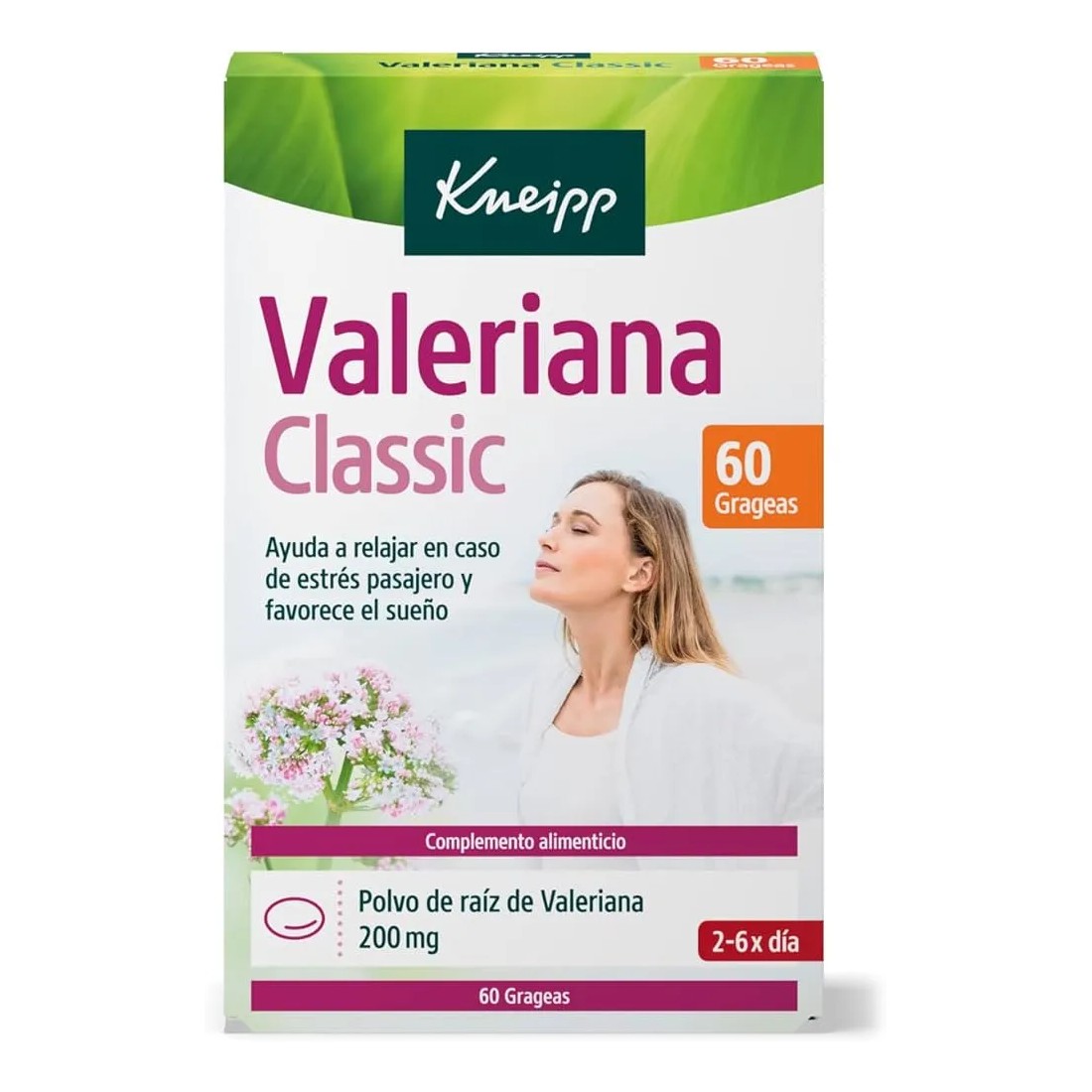 Kneipp Valeriana Classic 60 Grageas
