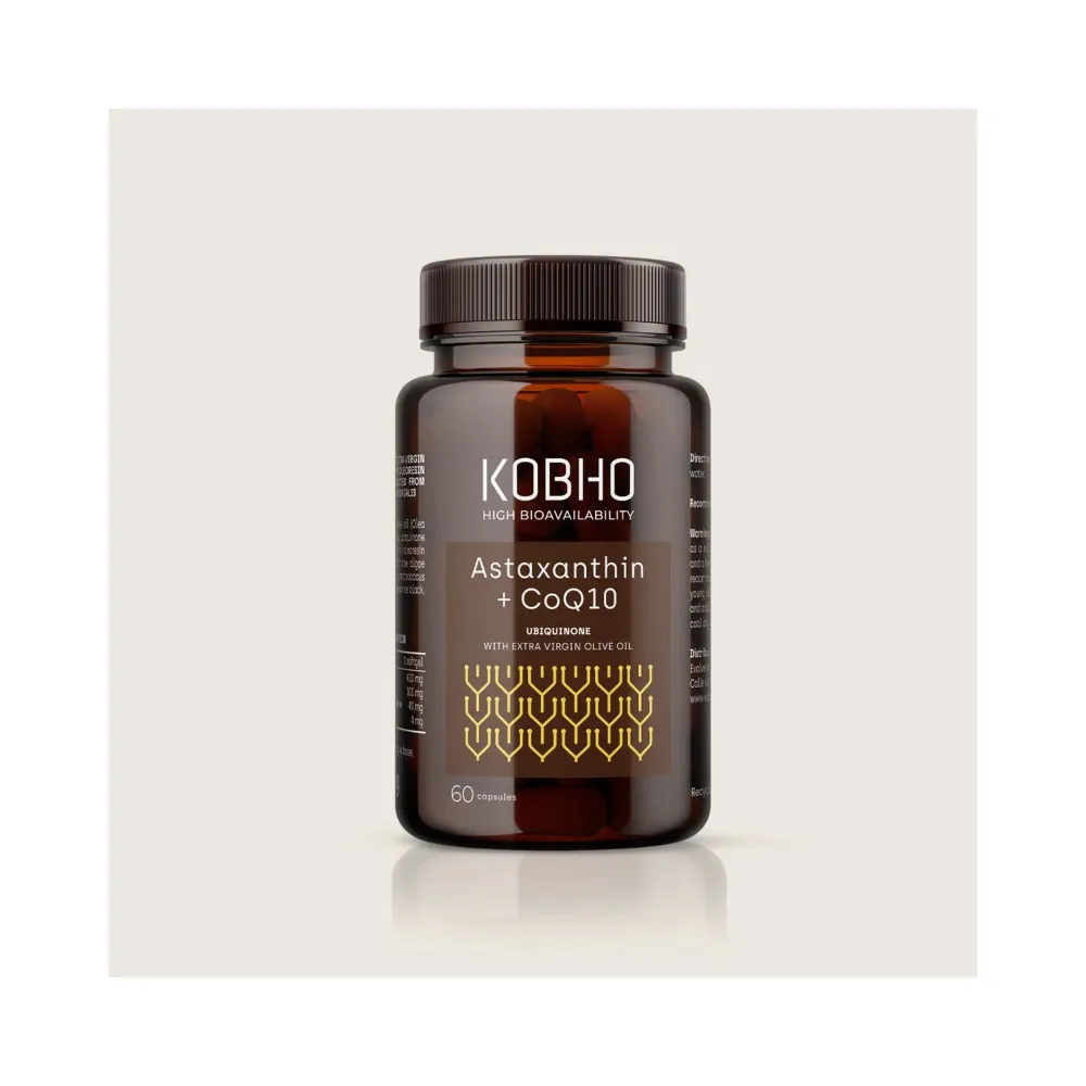 Kobho Astaxanthin + CoQ10 60 cápsulas | comprar al mejor precio