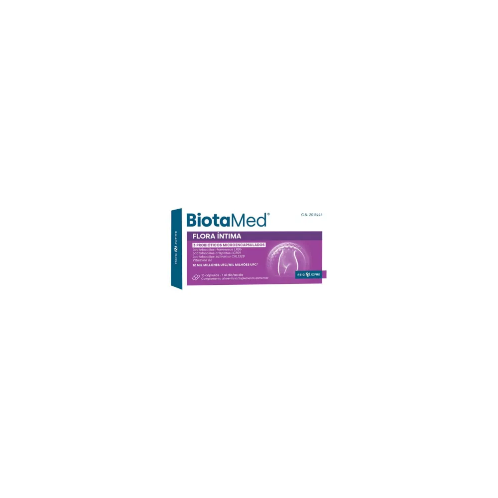 Forte Pharma Fortebiotic+ Flora Intima 15 Capsulas