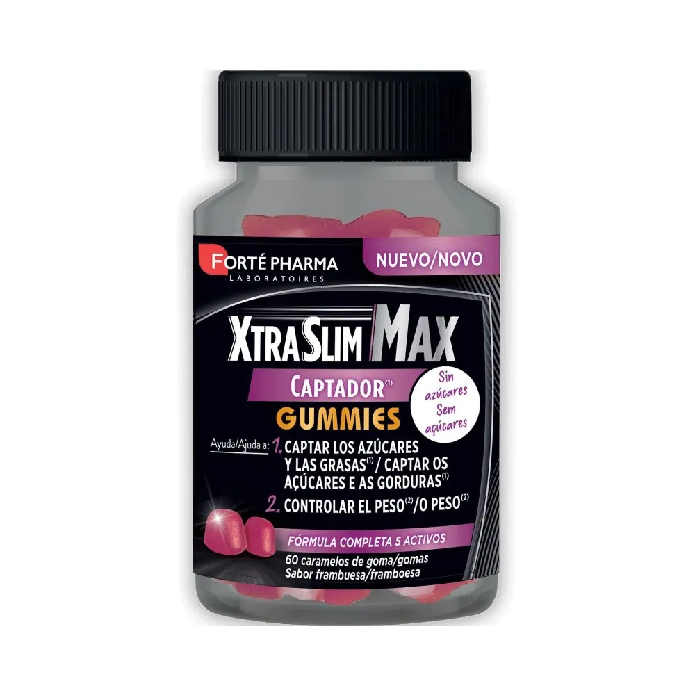 Xtraslim Max Captador Gummies 60 Caramelos de Goma