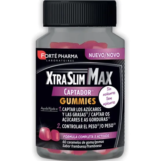 Xtraslim Max Captador Gummies 60 Caramelos de Goma