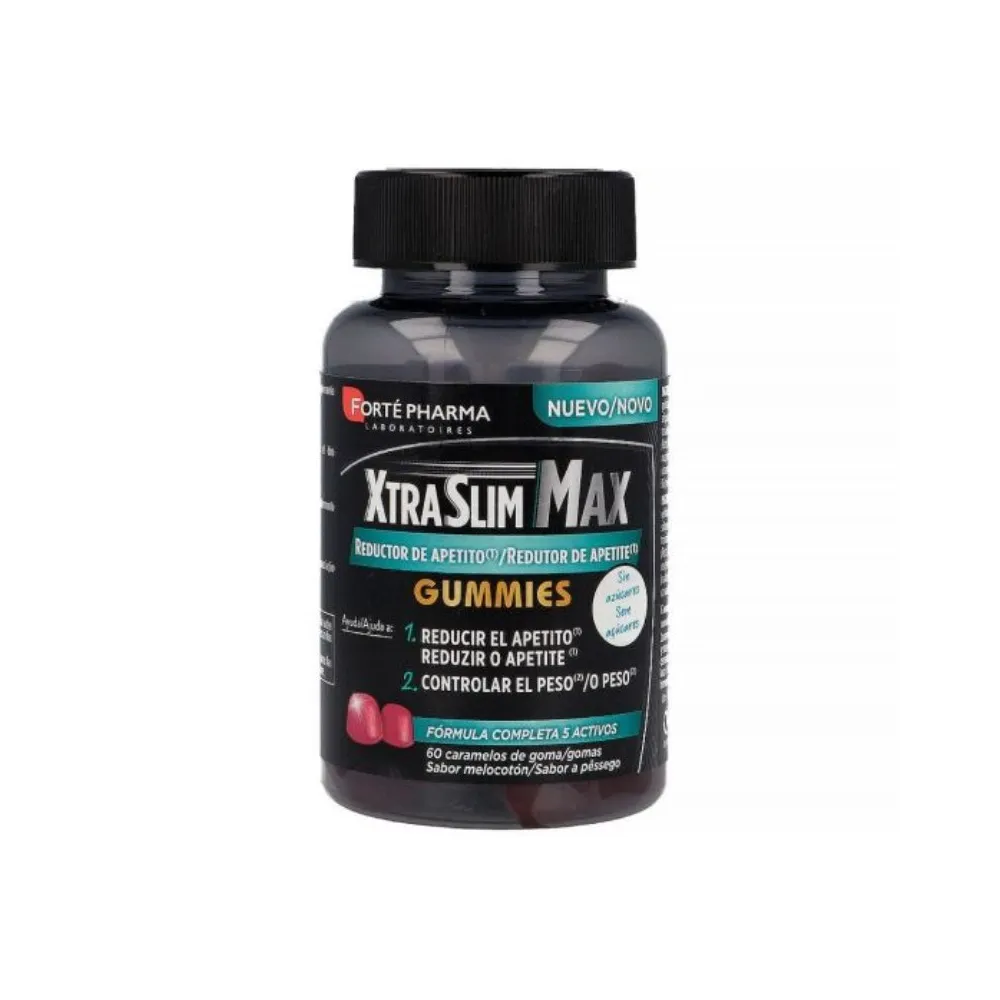 Xtraslim Max Reductor Apetito 60 Caramelos de Goma