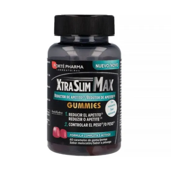 Xtraslim Max Reductor Apetito 60 Caramelos de Goma