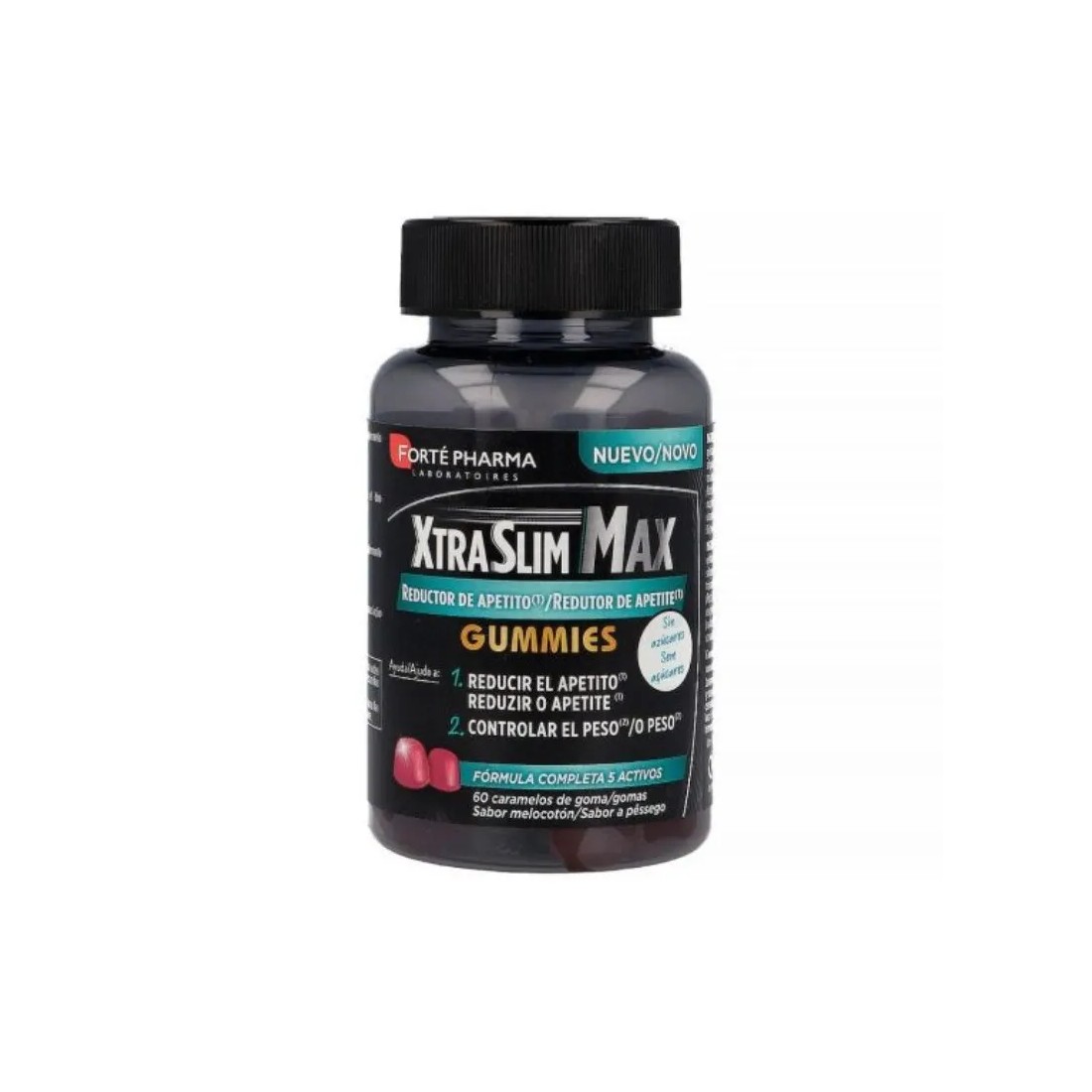 Xtraslim Max Reductor Apetito 60 Caramelos de Goma