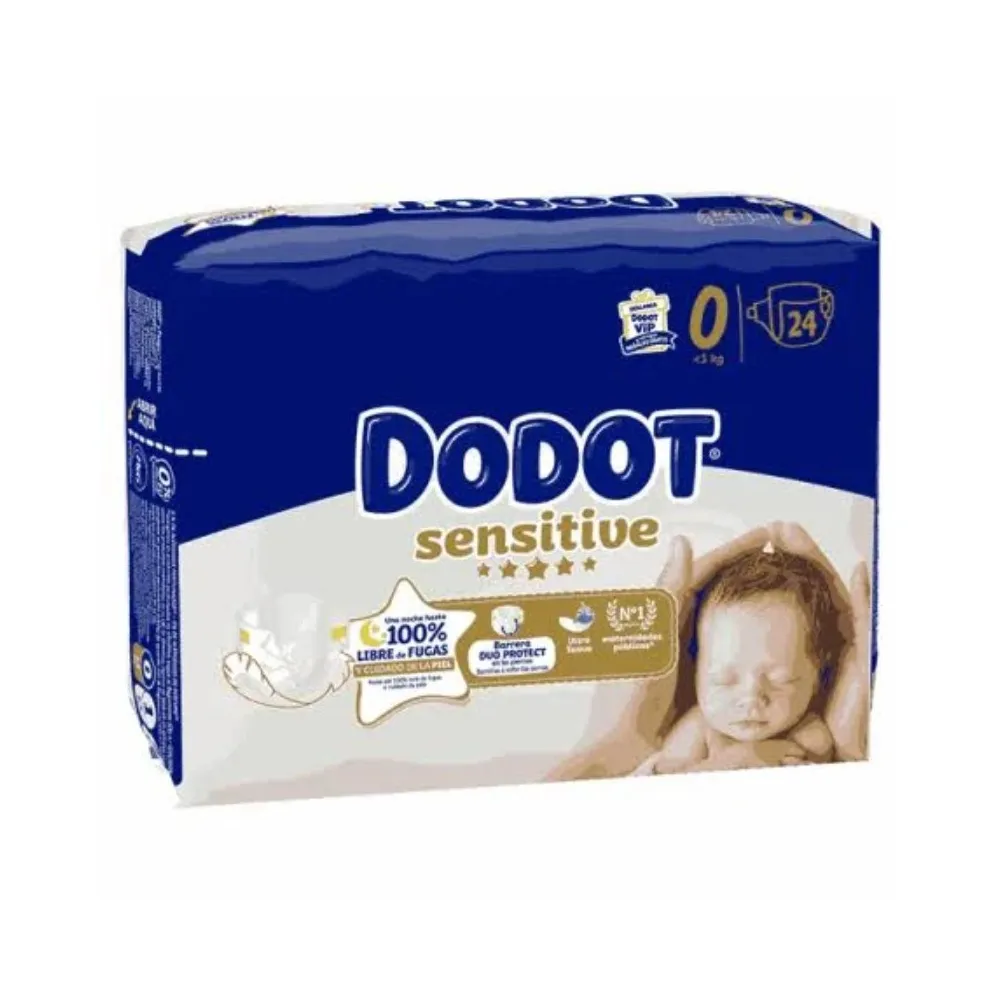 Dodot Sensitive Pañal Talla 0 24uds