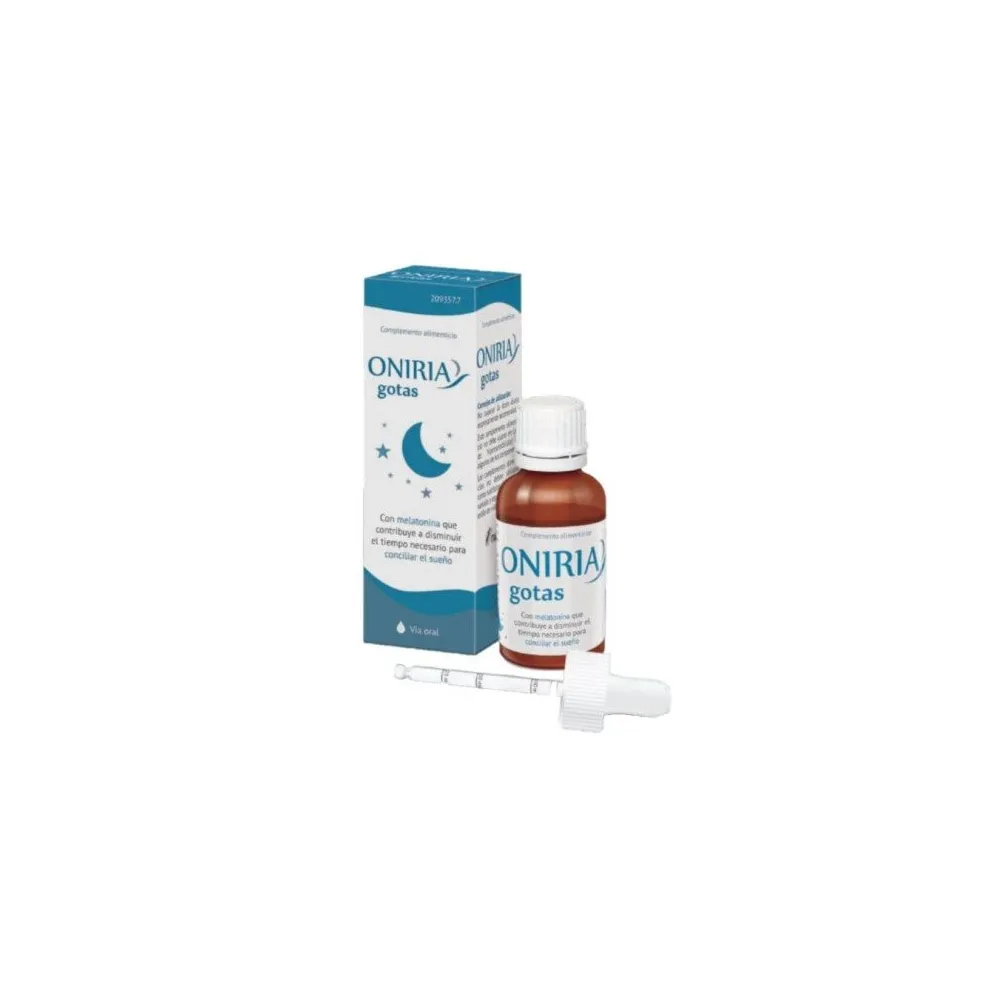 Oniria Gotas 25ml | Melatonina en Gotas para Dormir Mejor