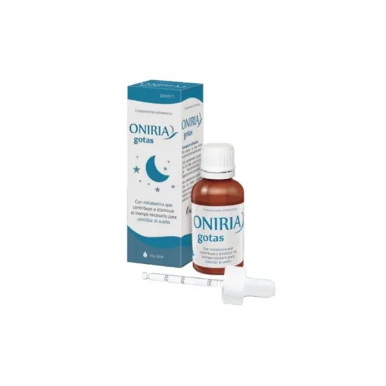 Oniria Gotas 25ml | Melatonina en Gotas para Dormir Mejor