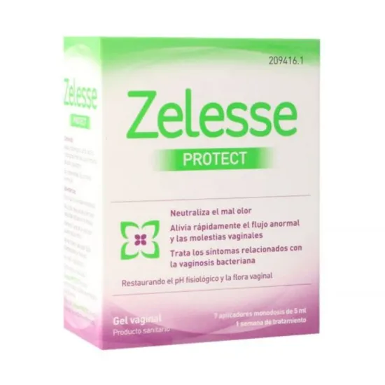Zelesse Protect Gel Vaginal 7uds | Hidratación y Protección Íntima