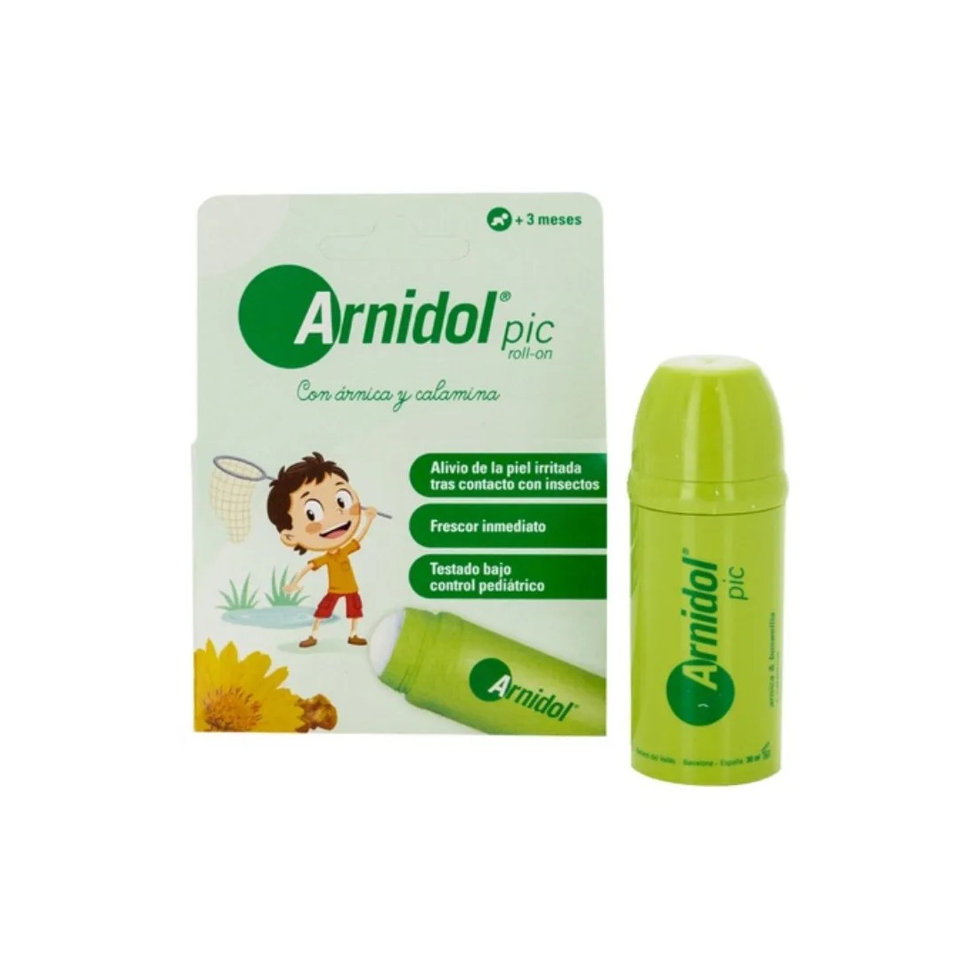 Arnidol Pic Roll-On 30ml | Alivio Natural para Picaduras