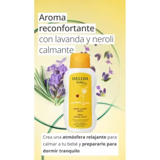 Weleda Baño Buenas Noches 200ml BENEFICIOS
