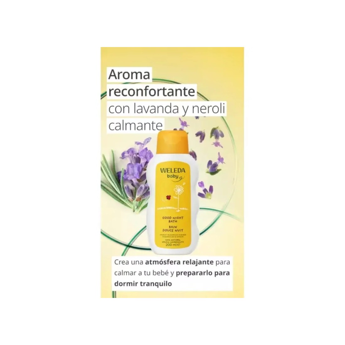 Weleda Baño Buenas Noches 200ml BENEFICIOS
