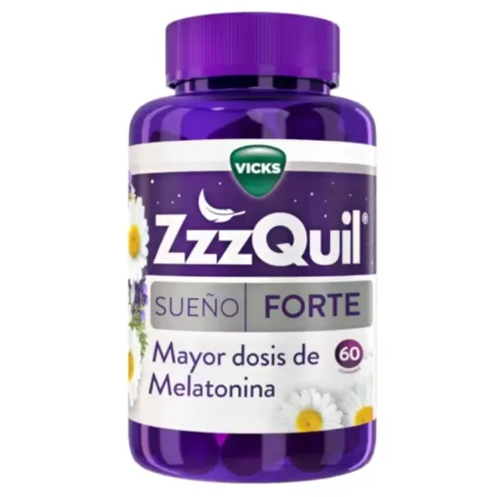Vicks ZzzQuil Natura Forte 60 Gummies Frutos del Bosque