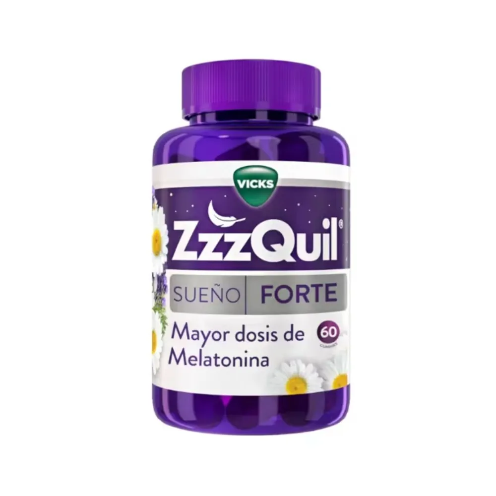 Vicks ZzzQuil Natura Forte 60 Gummies Frutos del Bosque