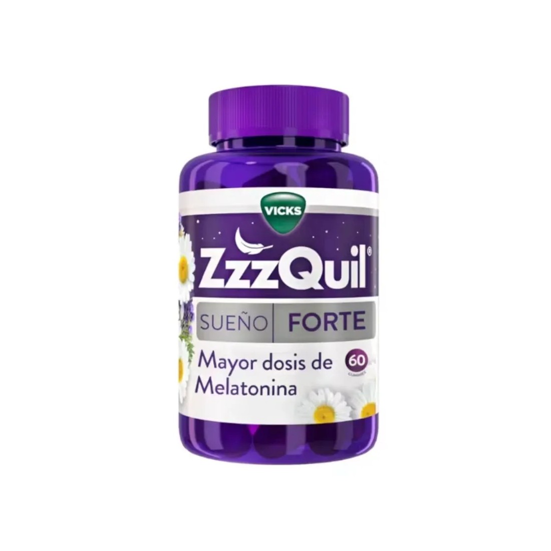 Vicks ZzzQuil Natura Forte 60 Gummies Frutos del Bosque