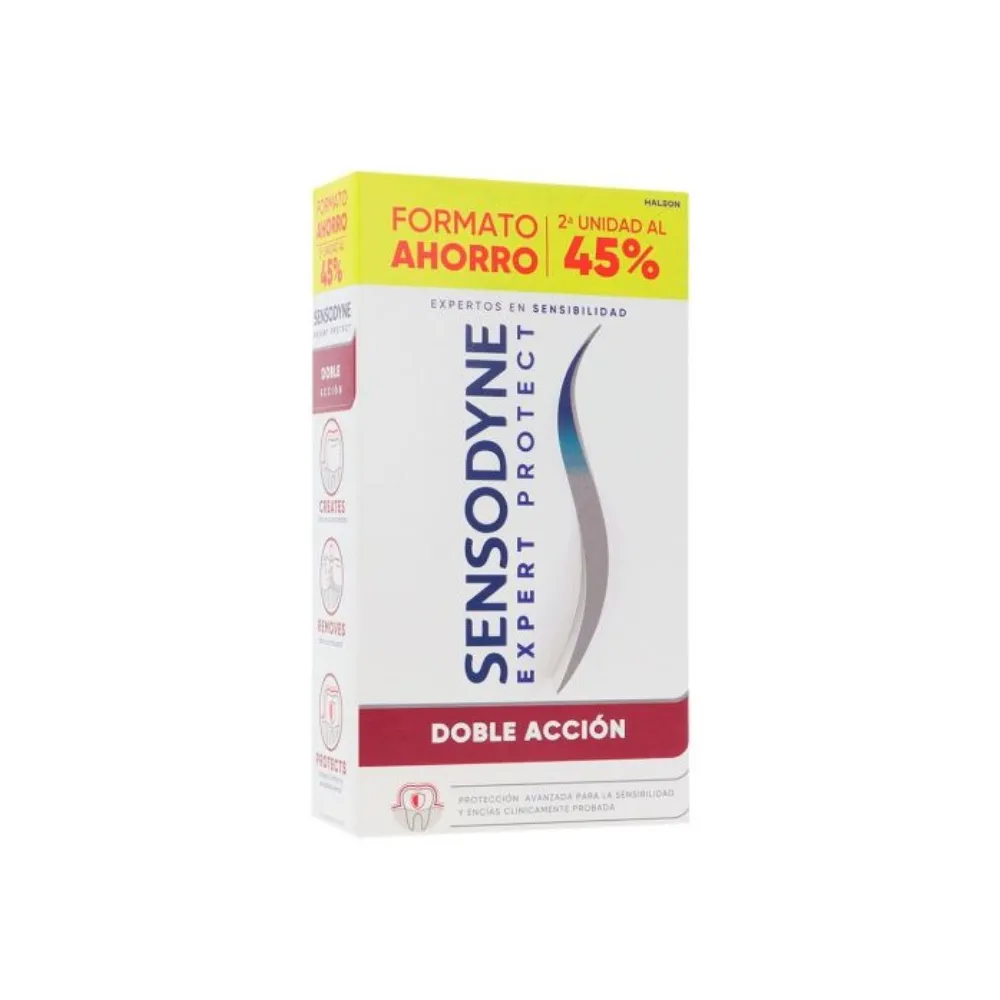 Sensodyne Doble Acción Pack 2 x 75 ml