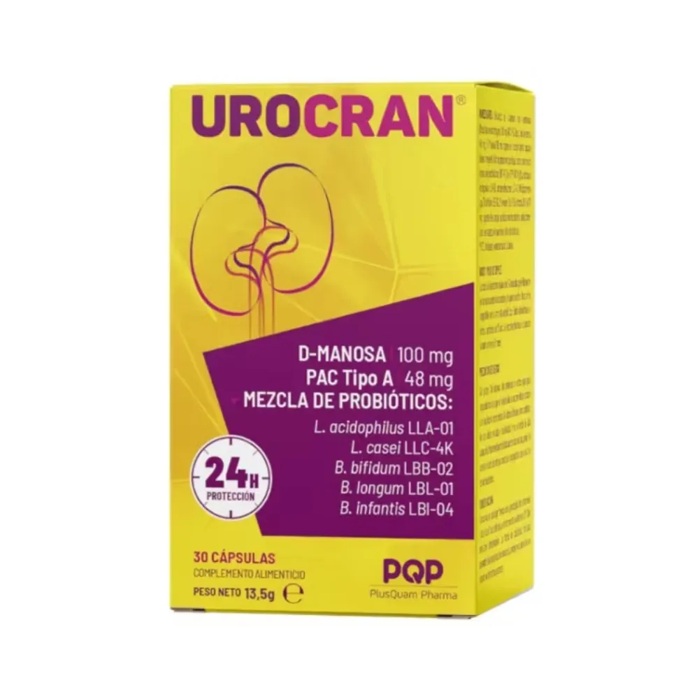 Urocran 30 Cápsulas