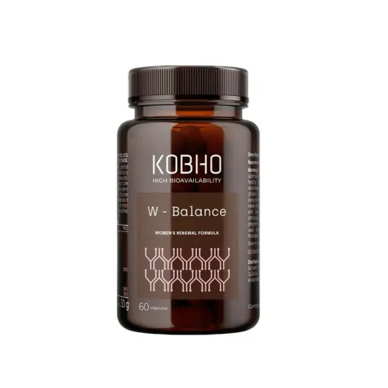 Kobho W Balance 60 Cápsulas | Equilibrio Hormonal Natural Mujer