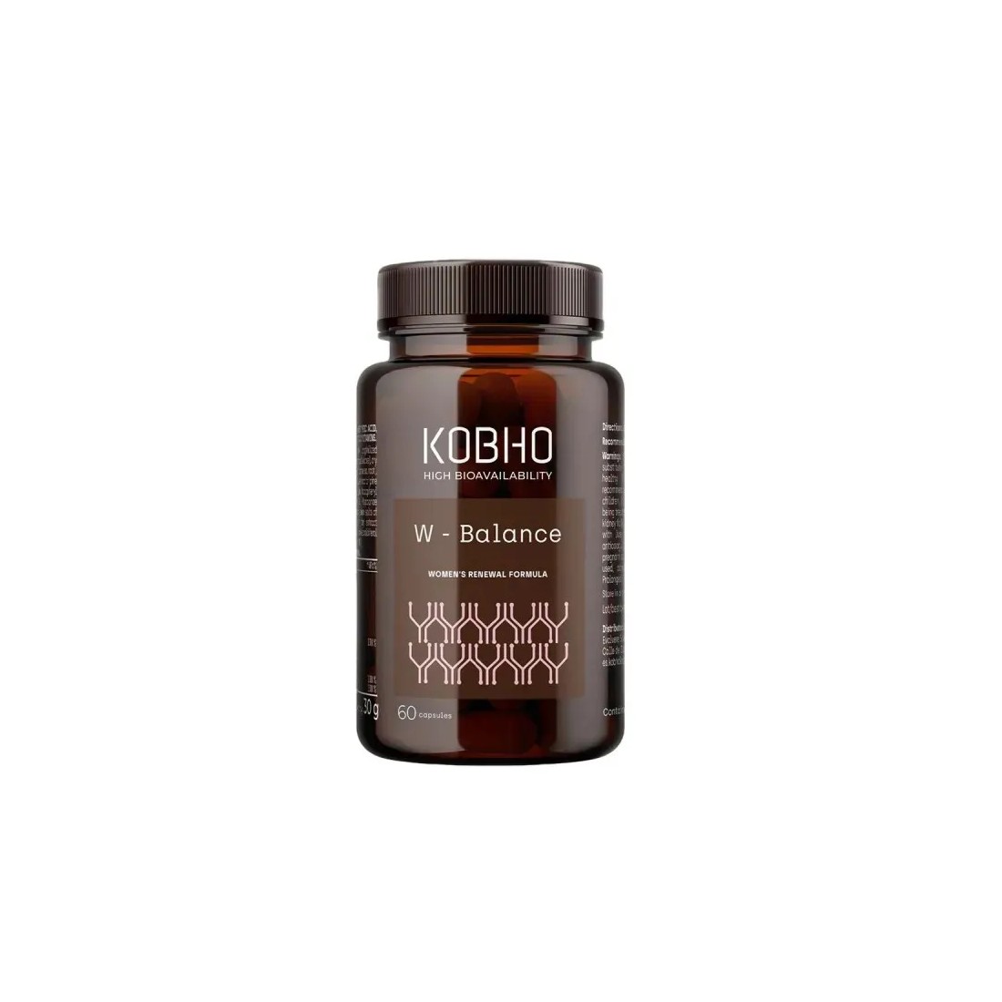 Kobho W Balance 60 Cápsulas | Equilibrio Hormonal Natural Mujer