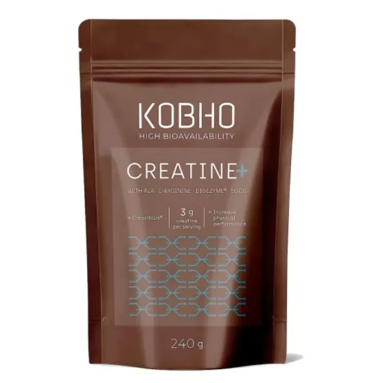 Kobho Creatina Plus 240g | Potencia y Rendimiento Deportivo