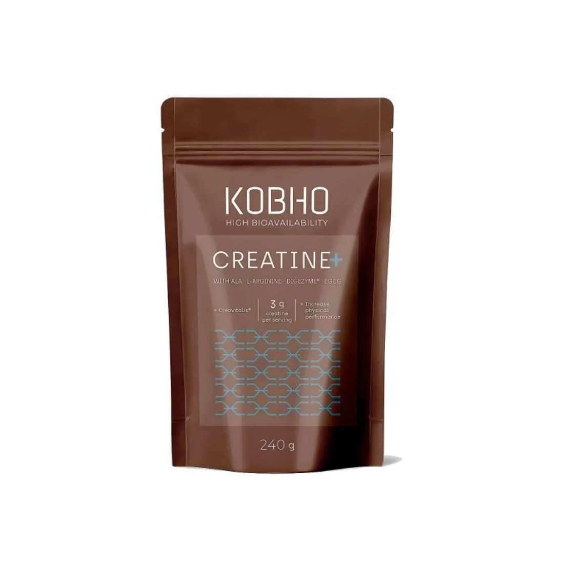 Kobho Creatina Plus 240g | Potencia y Rendimiento Deportivo