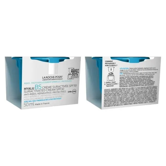 La Roche Posay Hyalu B5 Suractivated Crema SPF30 ECO Recarga 50 Ml