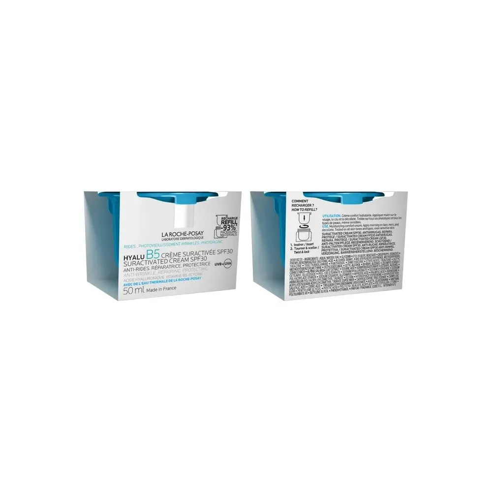 La Roche Posay Hyalu B5 Suractivated Crema SPF30 ECO Recarga 50 Ml