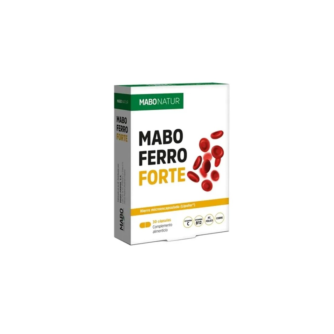 MaboNatur Ferro Forte 30 Cápsulas