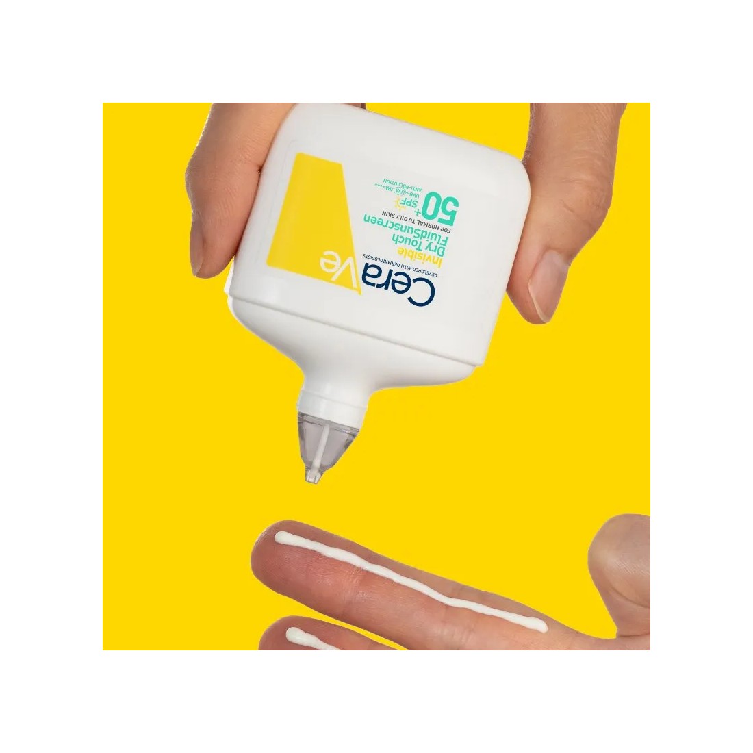 CeraVe Fluido Protector Invisible Oil Control SPF50+ 50 Ml cantidad