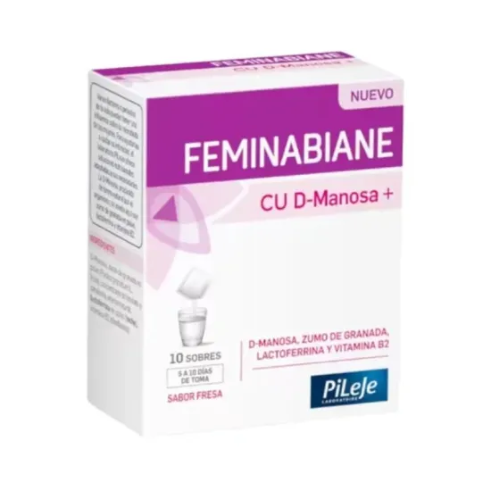 Pileje Feminabiane C.U. D-Manosa+ 10 Sobres | Masparafarmacia