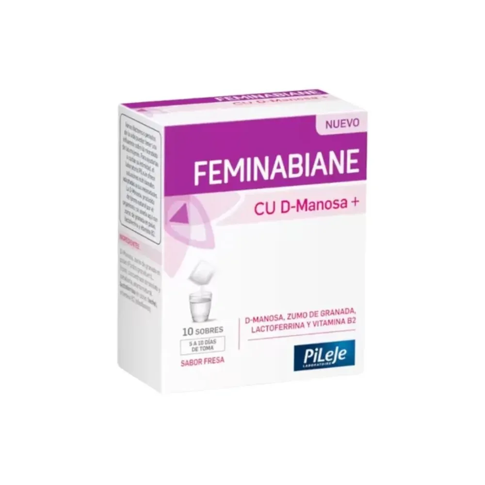 Pileje Feminabiane C.U. D-Manosa+ 10 Sobres | Masparafarmacia