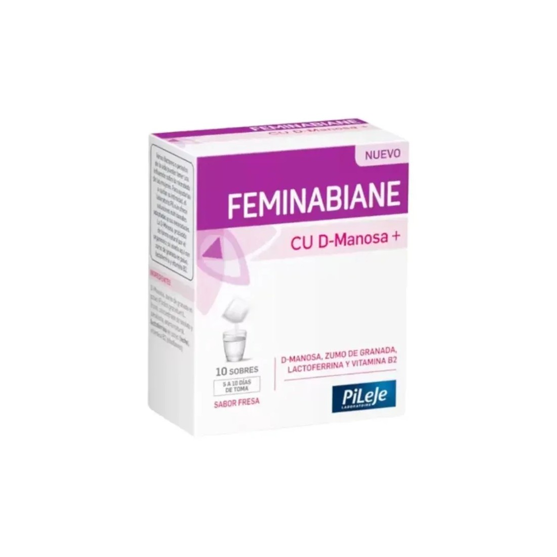 Pileje Feminabiane C.U. D-Manosa+ 10 Sobres | Masparafarmacia
