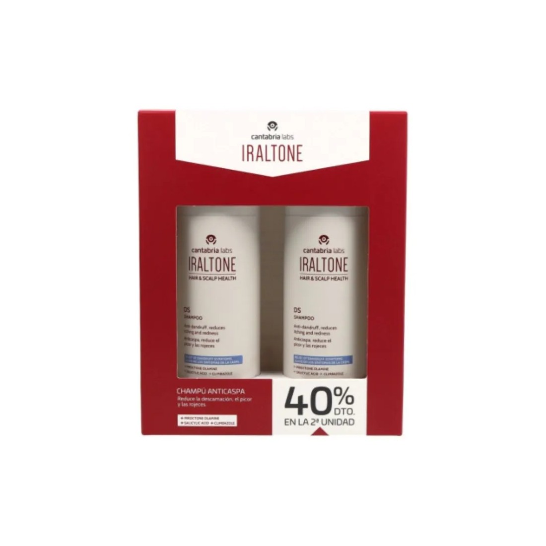 Iraltone Champú DS Pack 2 x 200ml | Comprar Online