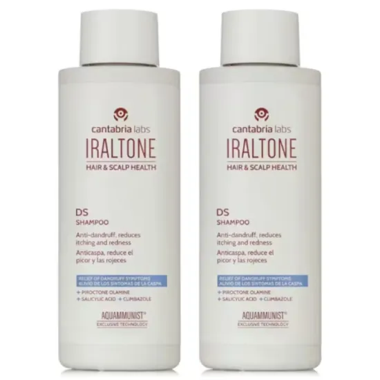 Iraltone Champu DS Pack 2 x 200ml CONTENIDO