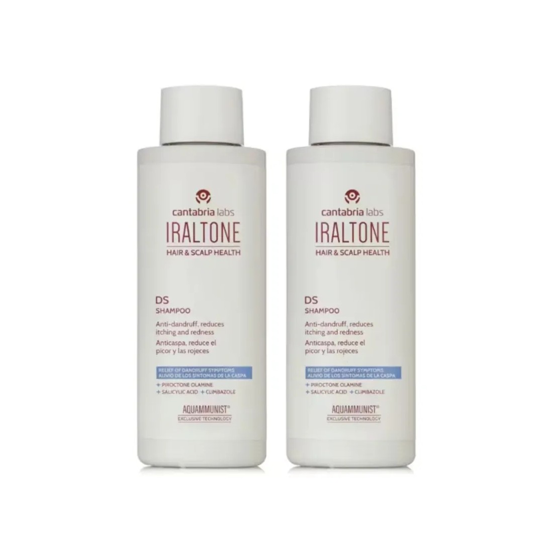 Iraltone Champu DS Pack 2 x 200ml CONTENIDO