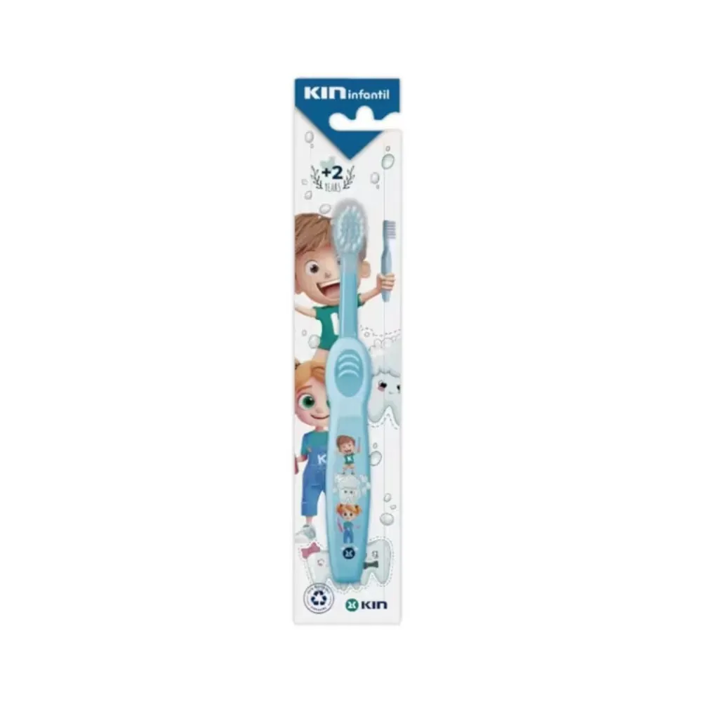 Kin Cepillo De Dientes Infantil +2 Años azul