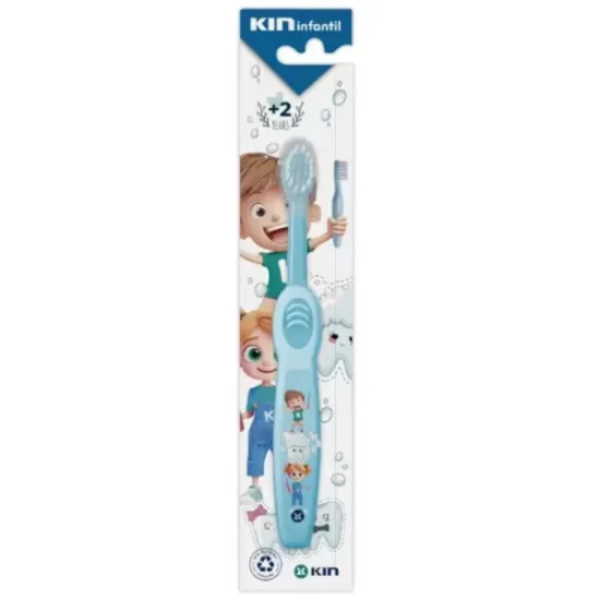 Kin Cepillo De Dientes Infantil +2 Años azul