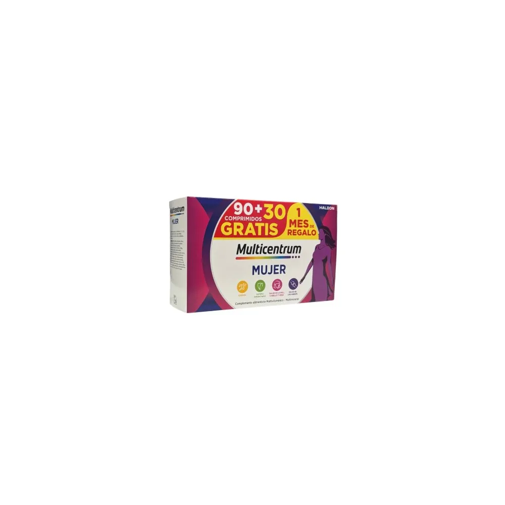 Multicentrum Mujer 90 + 30 Comprimidos