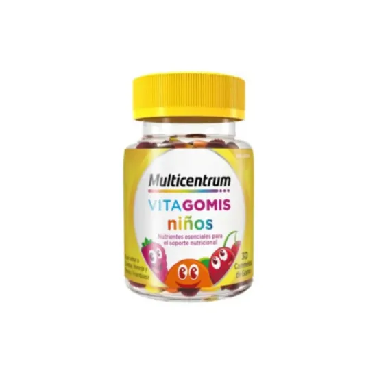 Multicentrum Vitagomis Niños 30 Gomis | Comprar Online