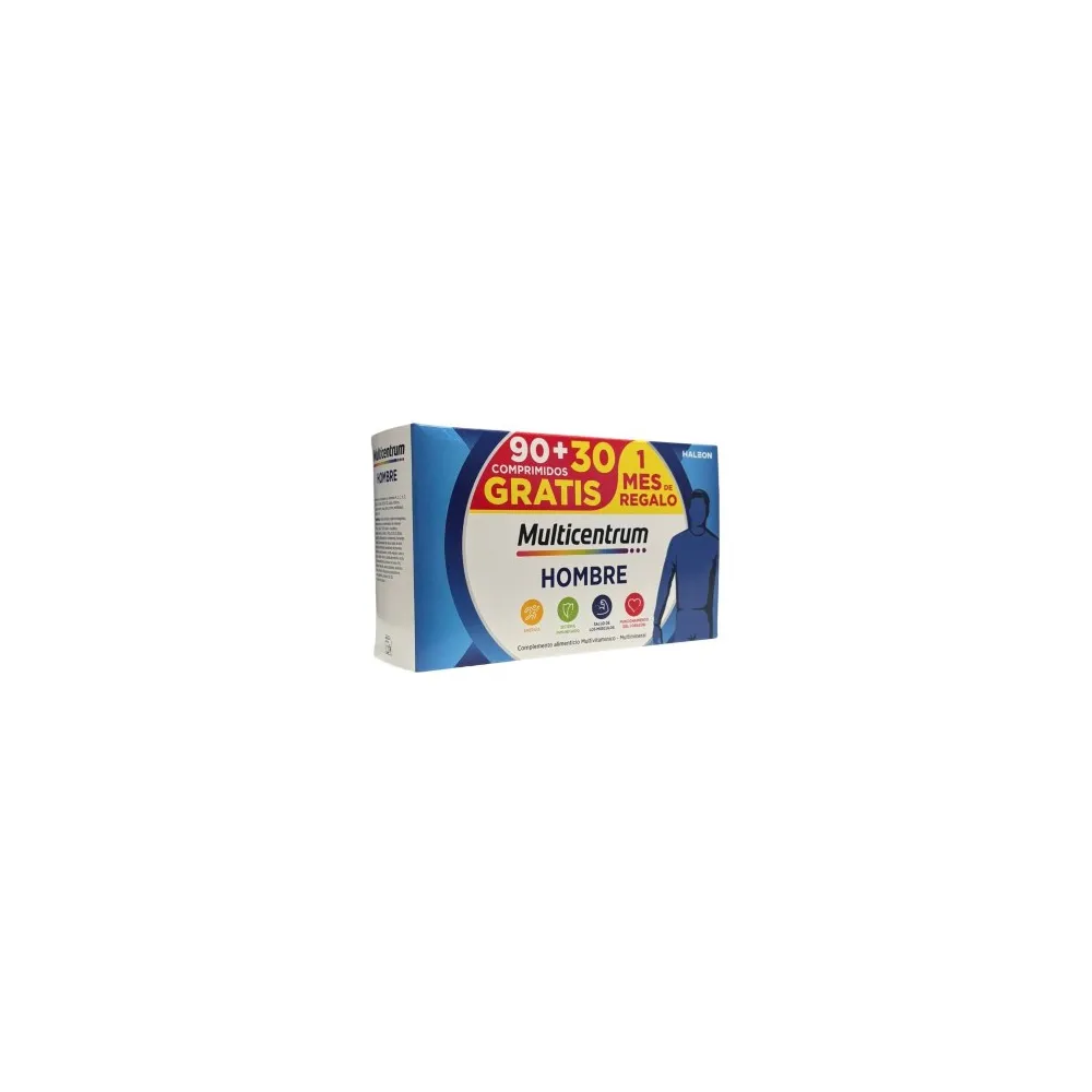 Multicentrum Hombre 90 + 30 Comprimidos
