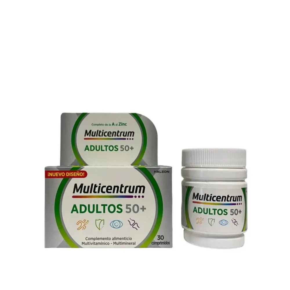 Multicentrum Adultos 50+ 30 Comprimidos