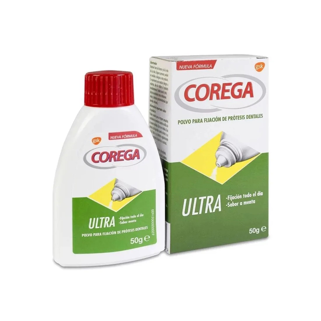 Corega Ultra Polvo 50 gr PRESENTACIÓN